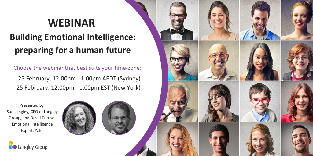 Learn with Sue | Langley Group Webinar - Building Emotional Intelligence: Preparing for a Human Future